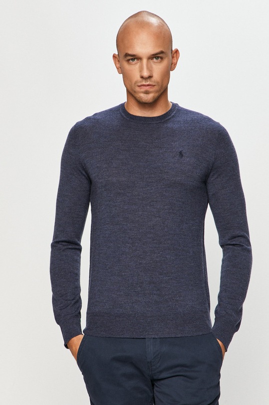 Polo Ralph Lauren - Svetr kulatý modrá 710714346021