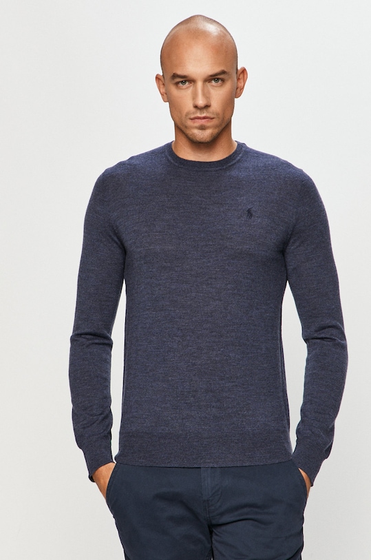 Polo Ralph Lauren - Svetr kulatý modrá 710714346021
