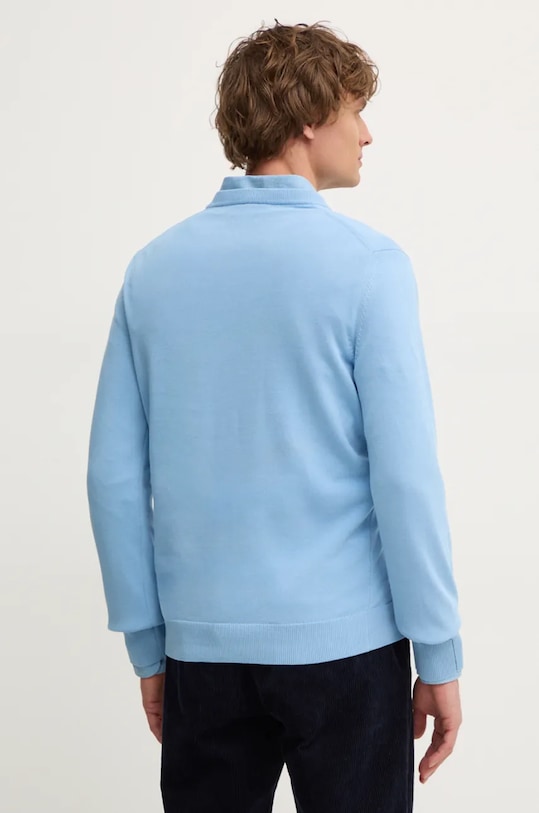 Odzież Lacoste sweter AH1951 niebieski