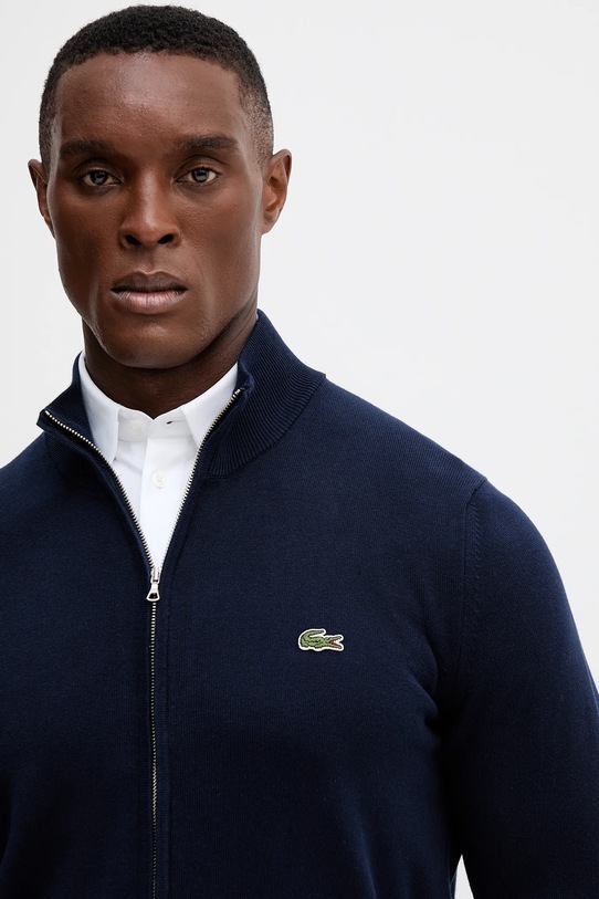 Lacoste cardigan blu navy AH1957