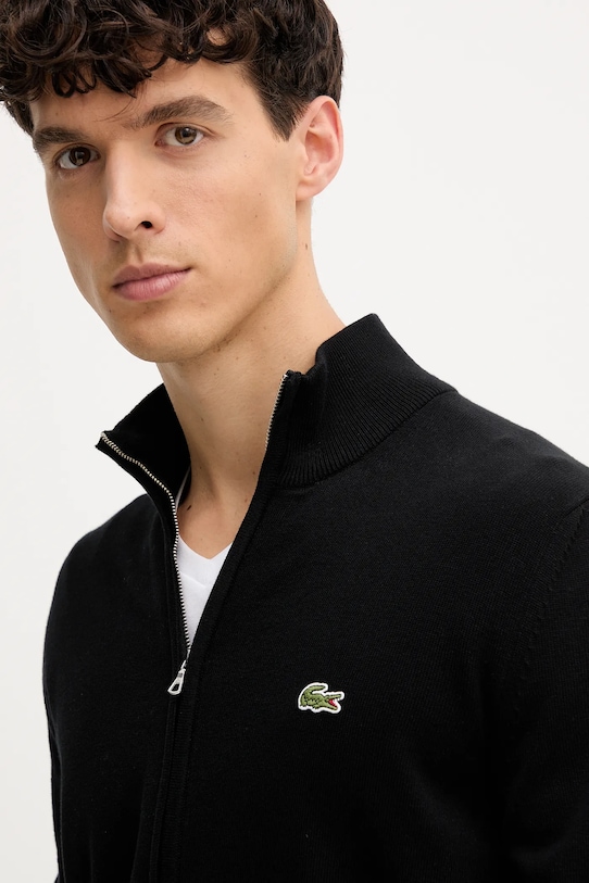 Lacoste - Cardigan negru AH1957