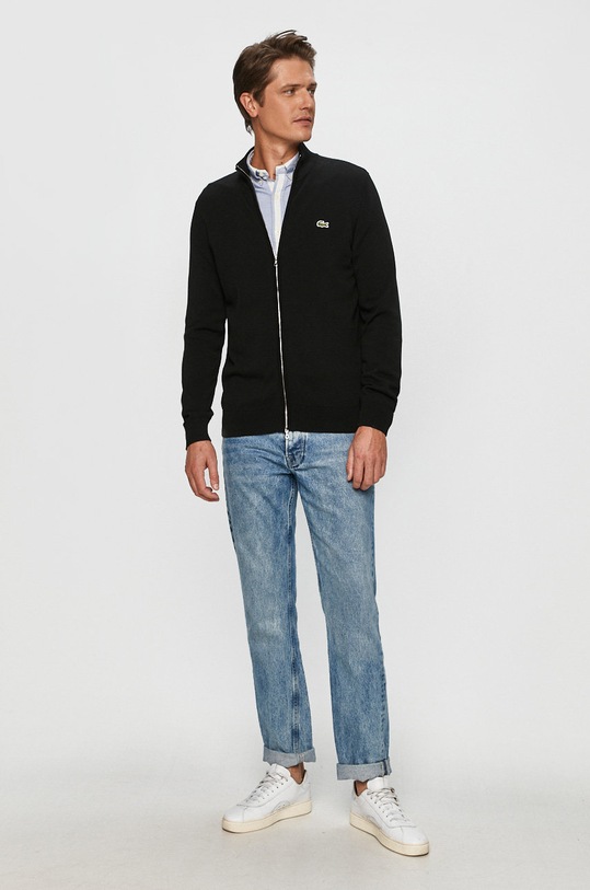 Lacoste - Cardigan AH1957 negru AW24