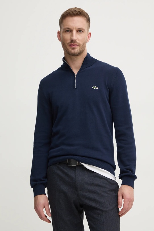 Πουλόβερ Lacoste άλλο σκούρο μπλε AH1980