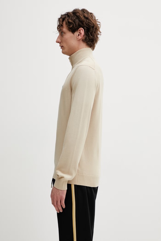 Пуловер Lacoste AH1980 бежов SS26