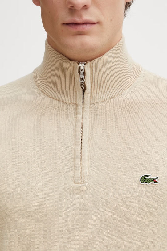 Светр Lacoste бежевий AH1980