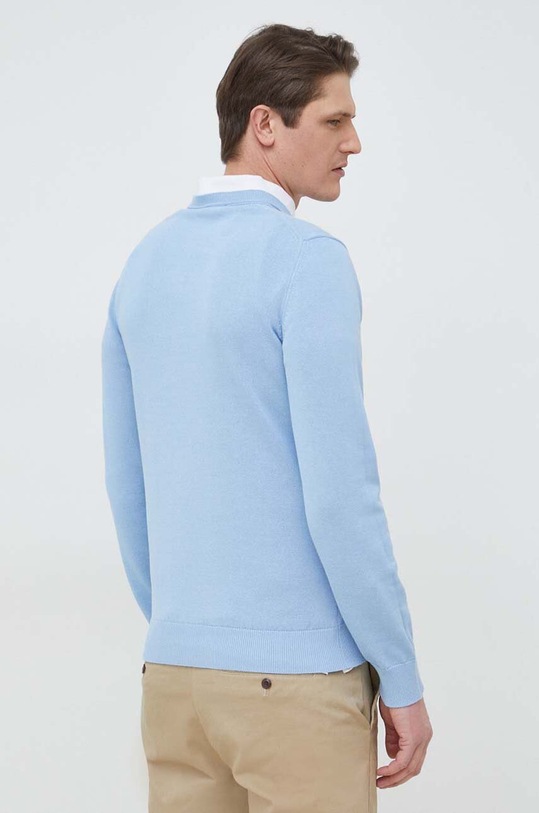Odzież Lacoste sweter AH2193 niebieski