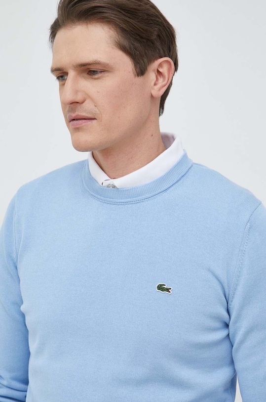 Lacoste pulover albastru AH2193