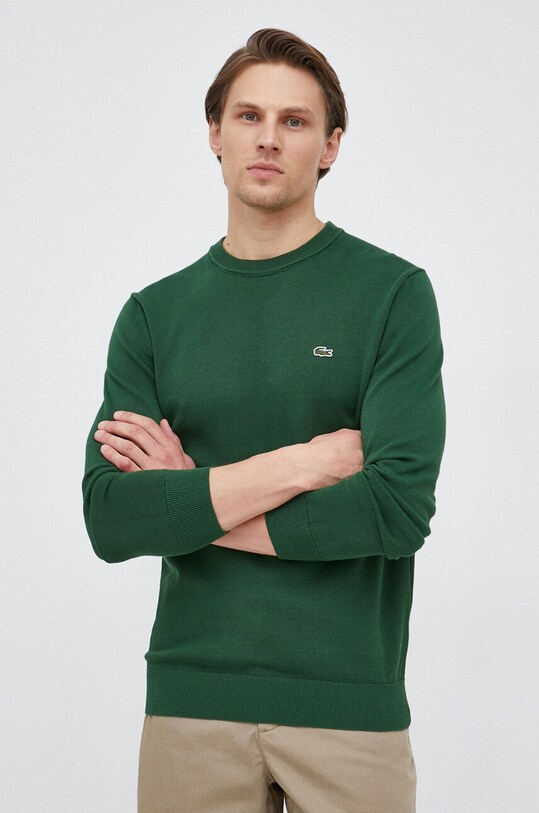 Lacoste sweter pozostałe zielony AH2193