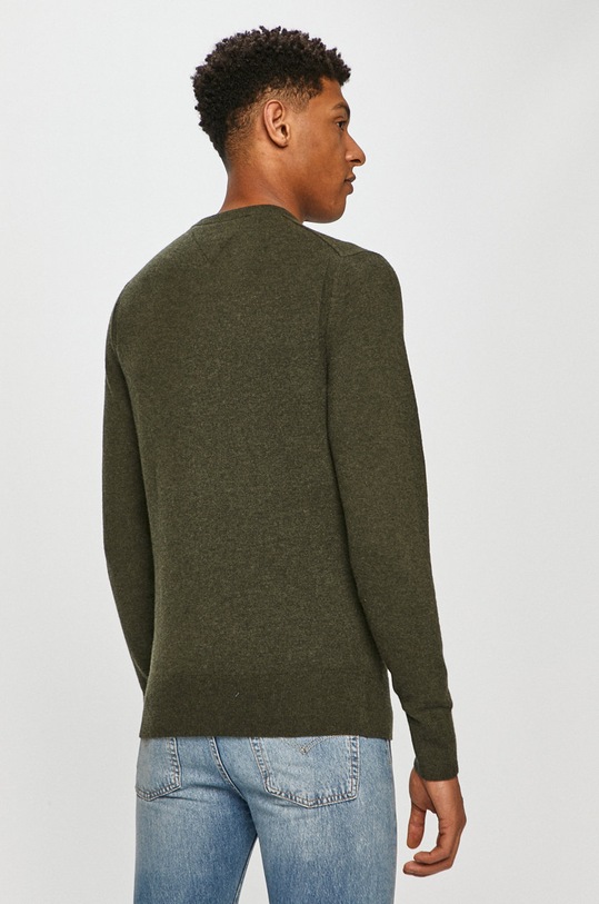 Odzież Tommy Hilfiger - Sweter MW0MW15769 MW0MW15769 zielony