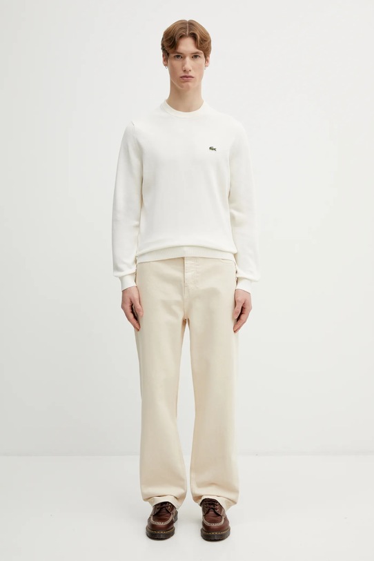 Lacoste cotton jumper AH1985 beige