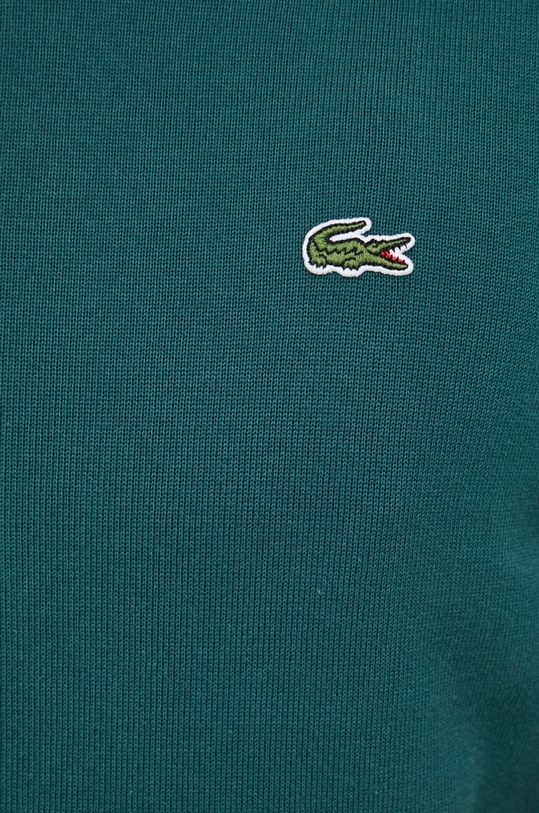 Lacoste sweter bawełniany AH1985 zielony