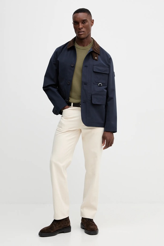 Lacoste sweter bawełniany AH1985 zielony AW25