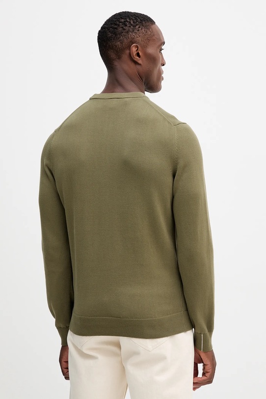 Odzież Lacoste sweter bawełniany AH1985 zielony