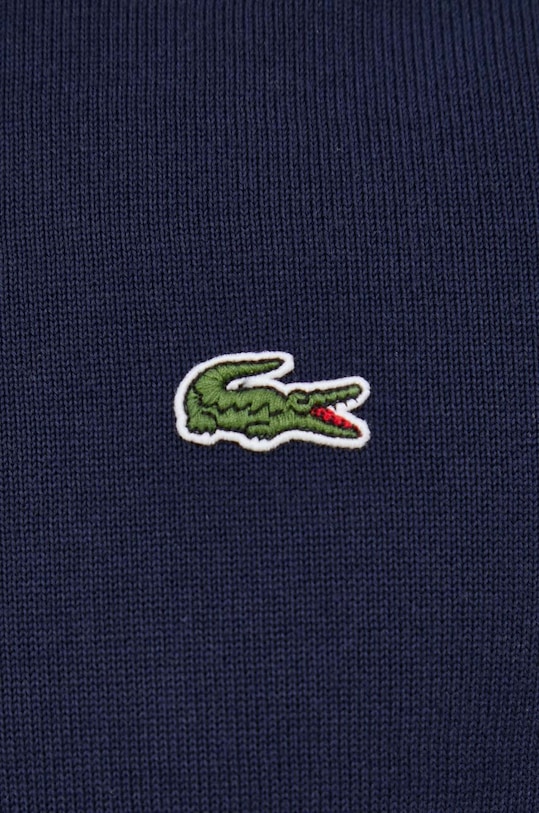 Lacoste pulover de bumbac AH1985 bleumarin