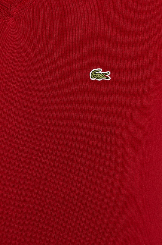 Lacoste sweter AH2183 czerwony