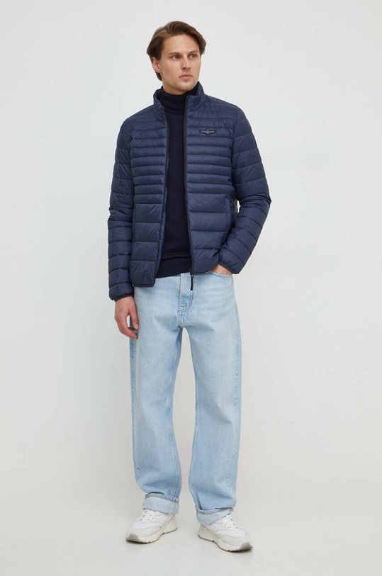 Lacoste sweter AH1959 granatowy AW23