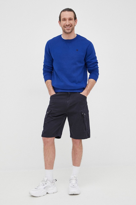 G-Star - Kratke hlače D14034.C096.B567 mornarsko plava AW20