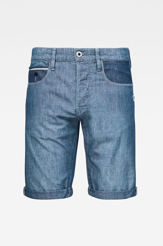 G-Star - Kraťasy modrá D17264.C073.A985