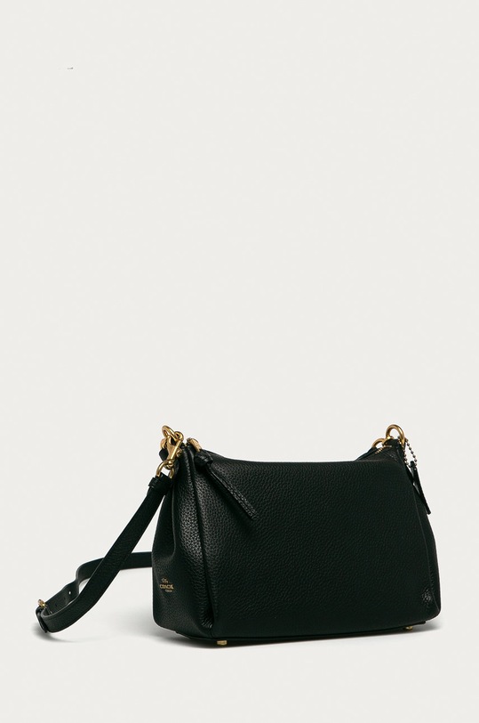 Doplnky Coach - Kožená kabelka 601 čierna