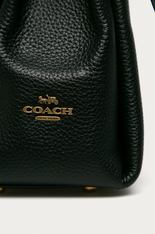 Coach - Torebka skórzana 93811 czarny 93811