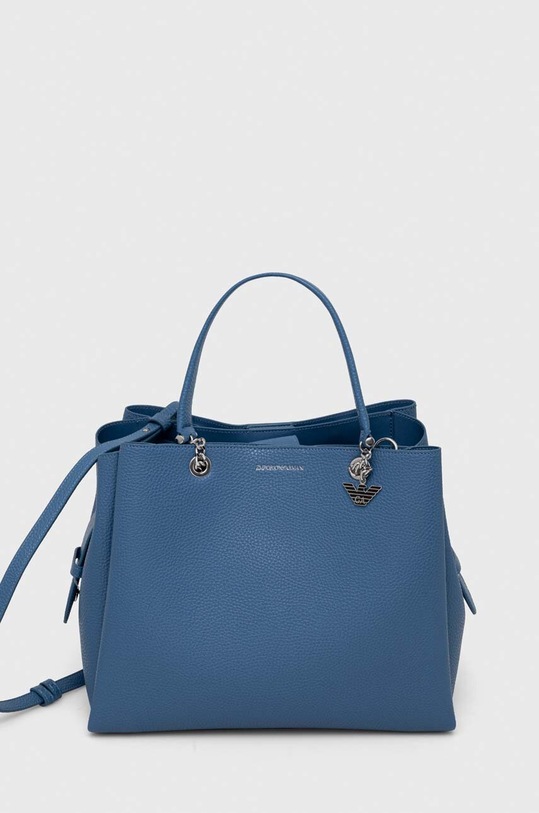Emporio Armani torebka nie mieści A4 niebieski Y3D158.YFN6E
