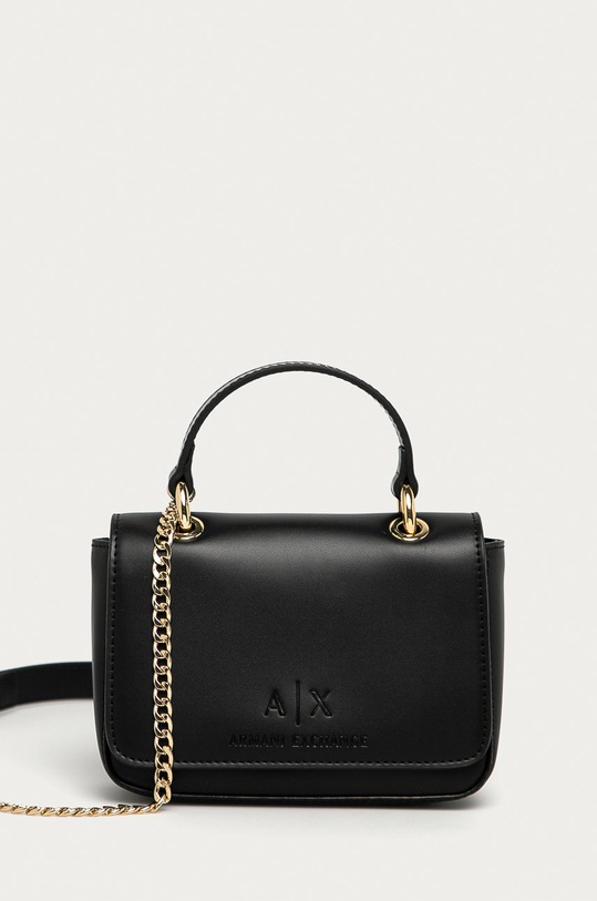 Armani Exchange - Kabelka imitácia kože čierna 942683.CC795