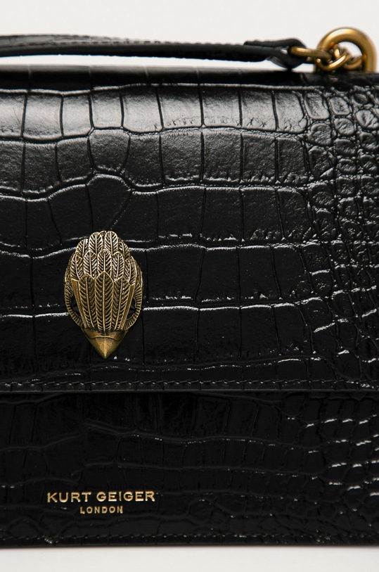 Kurt Geiger London - Torebka skórzana 2888500119.00 czarny AW20