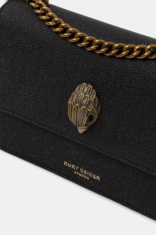 Kurt Geiger London - Kožená kabelka 2888700109.00 čierna
