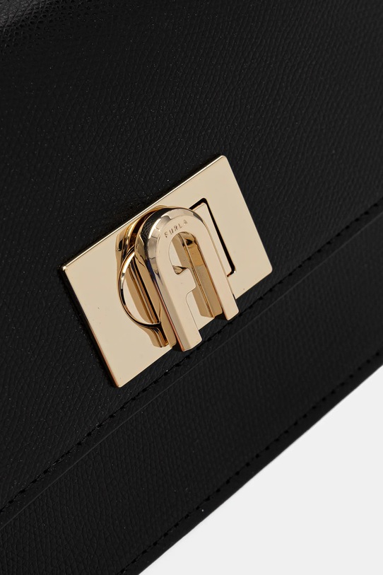 Furla torebka skórzana czarny BAFKACO.ARE000.O6000