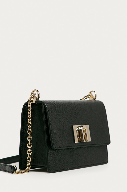 Furla - Torebka skórzana Bafkaco BAFKACO.ARE000.O6000 czarny SS21