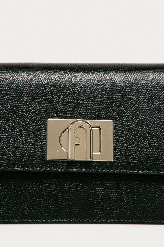 Furla - Torebka skórzana Bafkaco czarny BAFKACO.ARE000.O6000