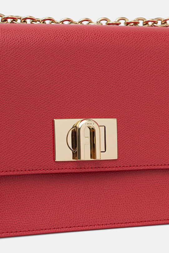 Furla torebka skórzana czerwony BAFIACO.ARE000.RUB00