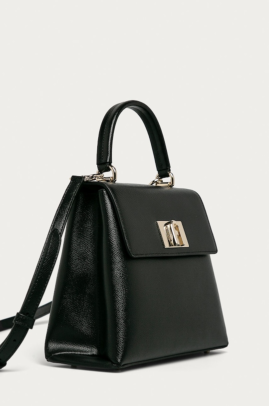 Furla - Torebka skórzana Bakpaco BAKPACO.ARE000.O6000 czarny AA00