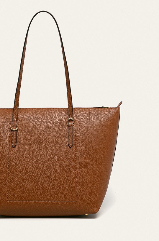 Аксессуары Lauren Ralph Lauren - Кожаная сумка 431747443012 коричневый