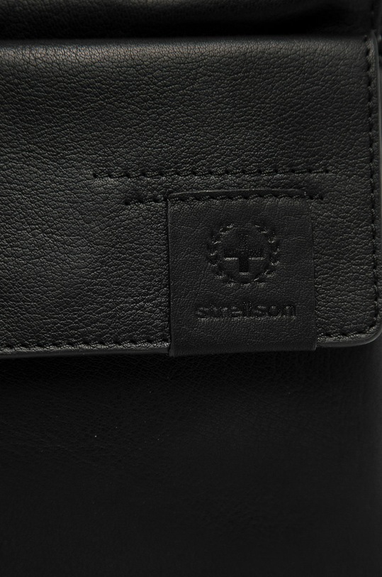 Strellson - Kožená taška 4010002895.900 černá SS21