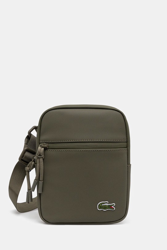 Lacoste saszetka nie mieści A4 zielony NH3307LV