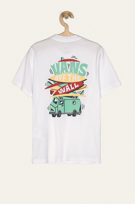 Vans - Tricou copii 129-173 cm VN0A49OKWHT1 alb AW20