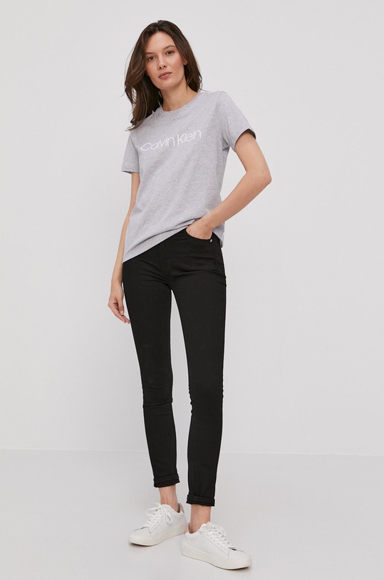 Calvin Klein - T-shirt K20K202142 K20K202142 szary AA00
