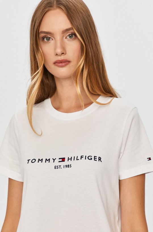 Tommy Hilfiger - Tričko biela WW0WW28681
