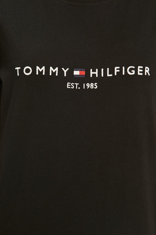 Tommy Hilfiger - T-shirt WW0WW28681 WW0WW28681 czarny