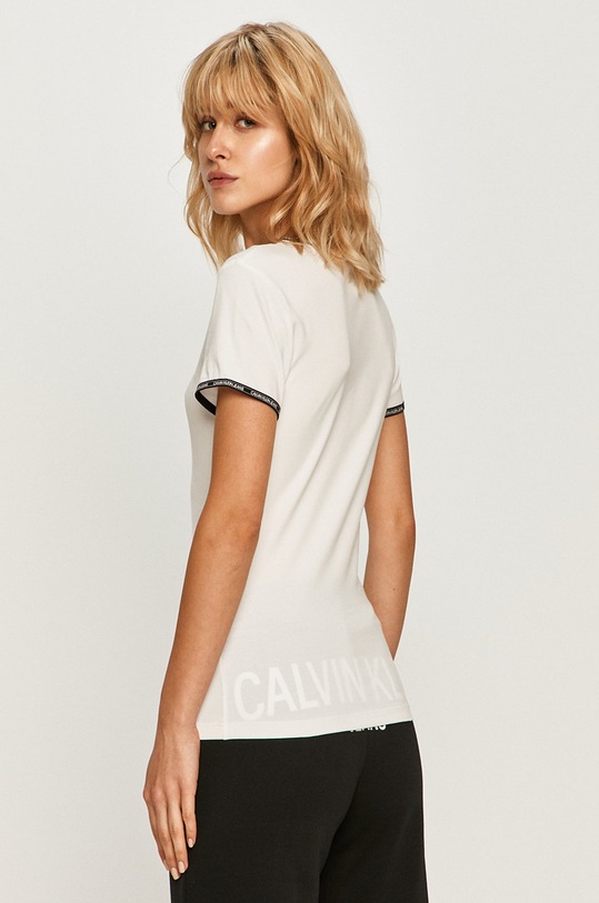 Îmbrăcăminte Calvin Klein Jeans - Tricou J20J214227 alb
