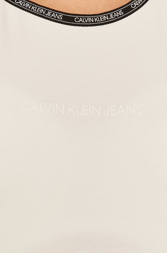Calvin Klein Jeans - Tricou J20J214227 alb