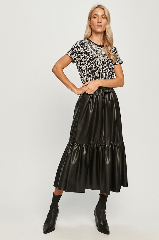 Desigual - Футболка 20WWTKCG чёрный AW20