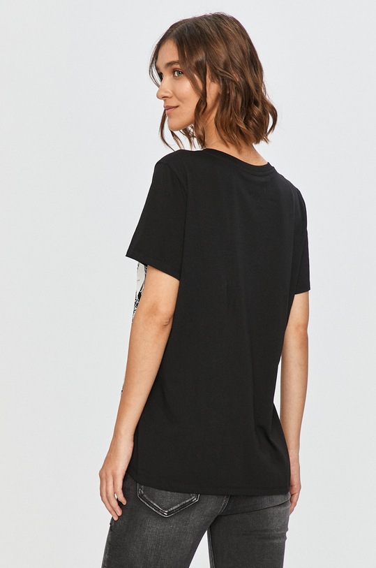 Îmbrăcăminte Desigual - Tricou 20WWTK86 negru