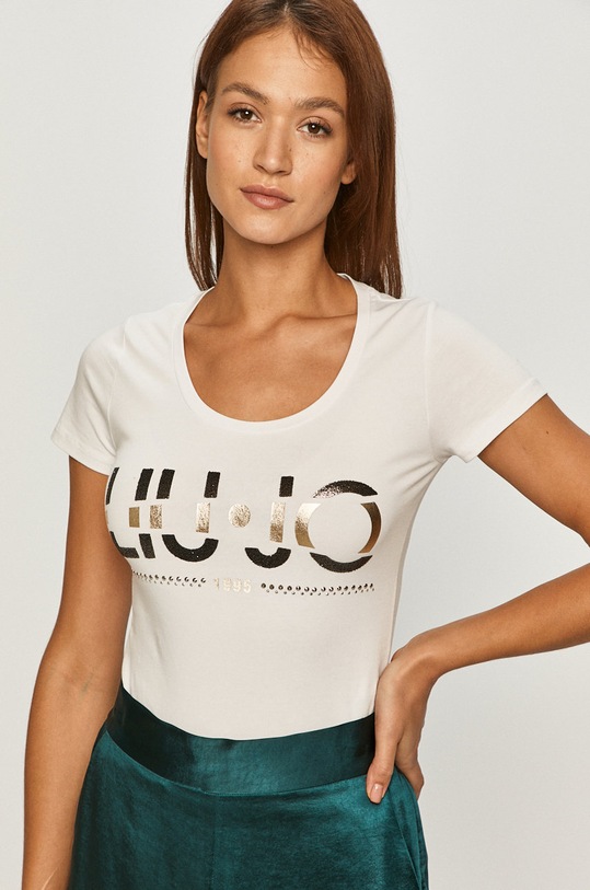 Liu Jo - Tričko biela WF0087.J5003