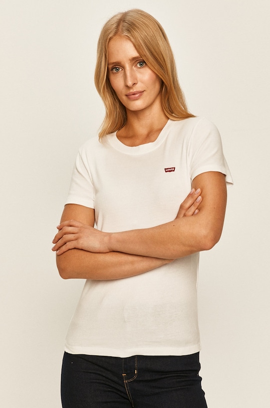 Levi's - T-shirt bawełna biały 37697.0000