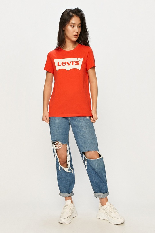 Levi's - Tricou 17369.1082 rosu SS22