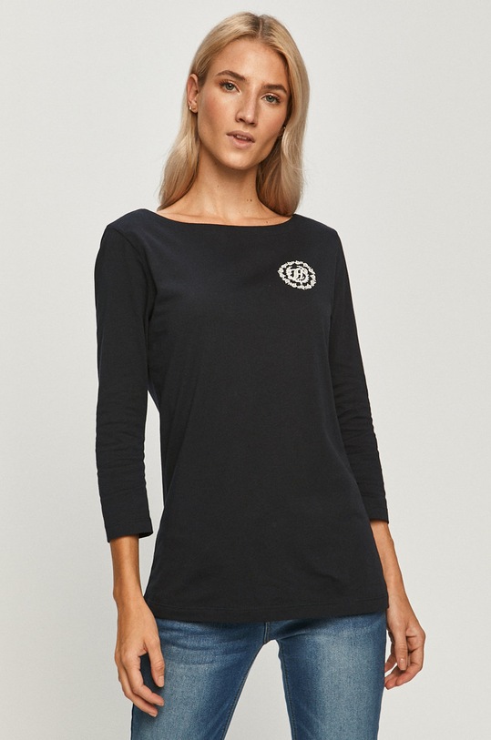 Tommy Hilfiger - Longsleeve print bleumarin WW0WW29370