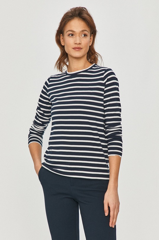 Tommy Hilfiger - Longsleeve curele bleumarin WW0WW29090