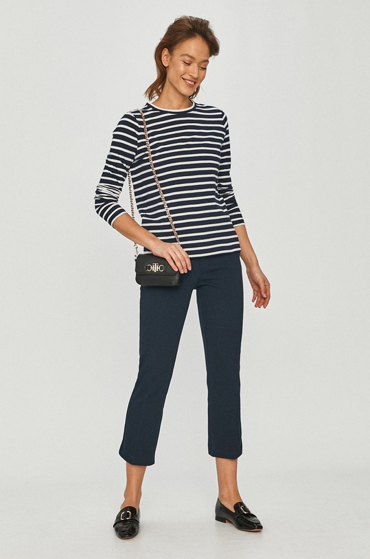 Tommy Hilfiger - Longsleeve WW0WW29090 bleumarin AW20